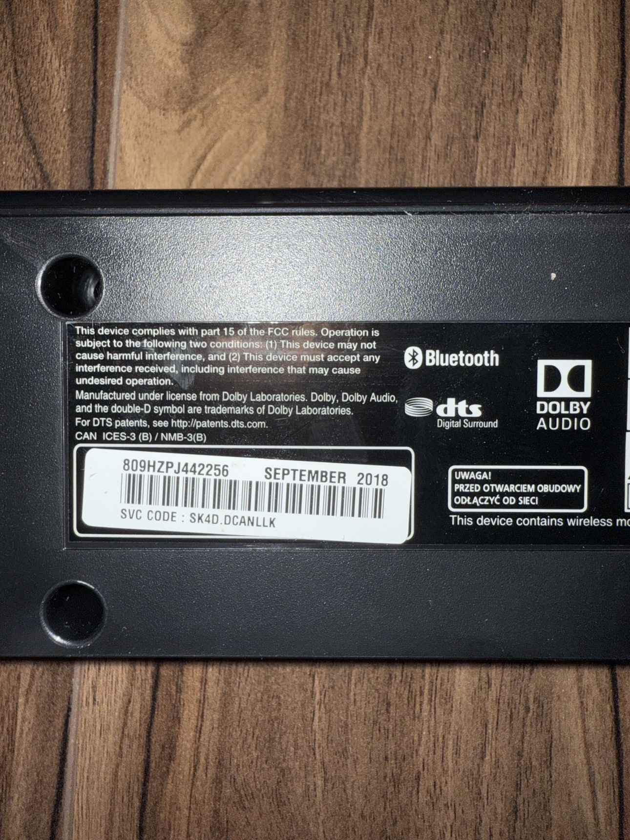 LG Soundbar with Subwoofer - photo 2
