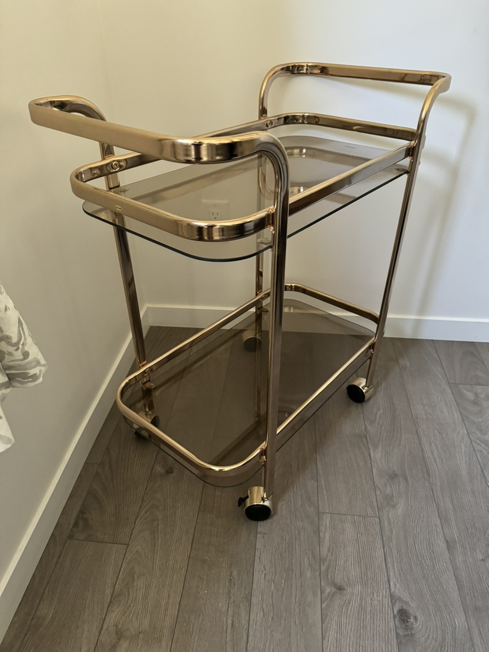 Gold Bar Cart