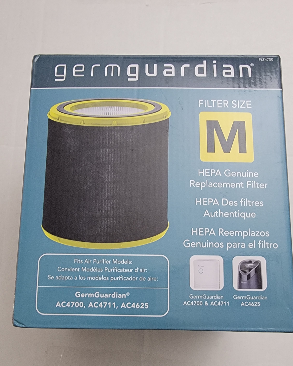 Germ Guardian FLT4700 360-degree True HEPA Genuine Air Filter - photo 5