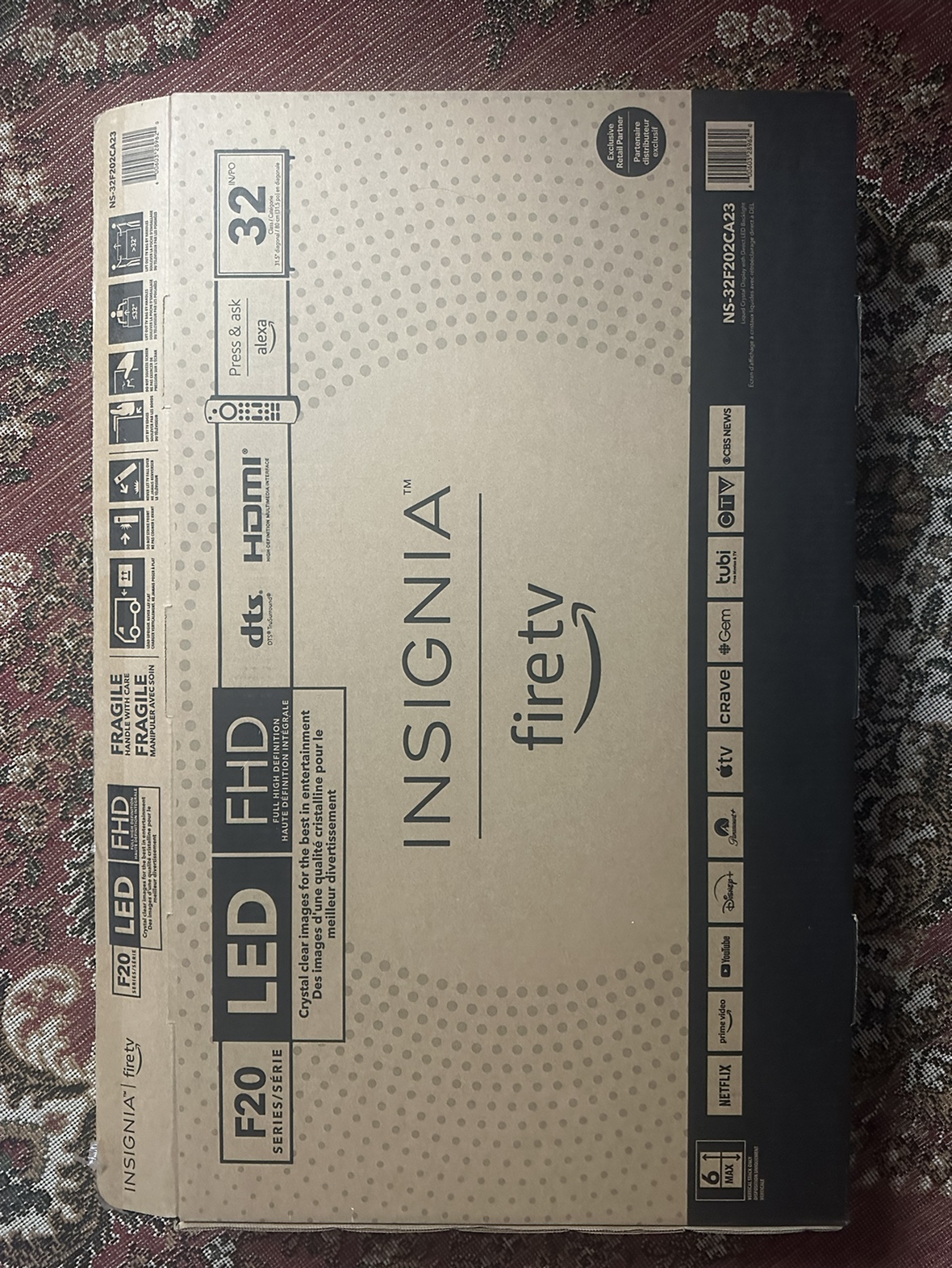 Insignia 32 Inch F20 Series LED HDTV