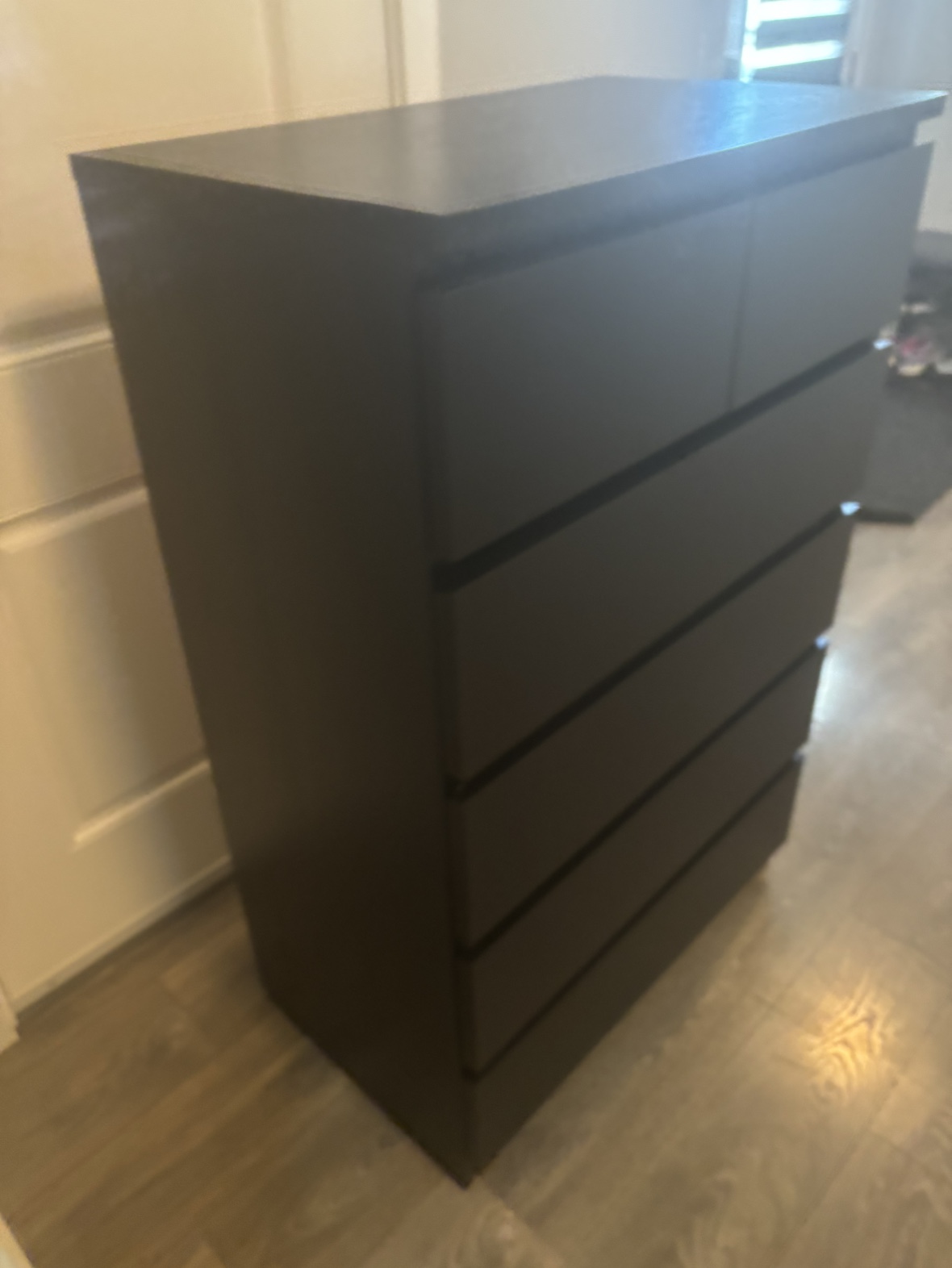 Black Chest of Drawers - photo 4