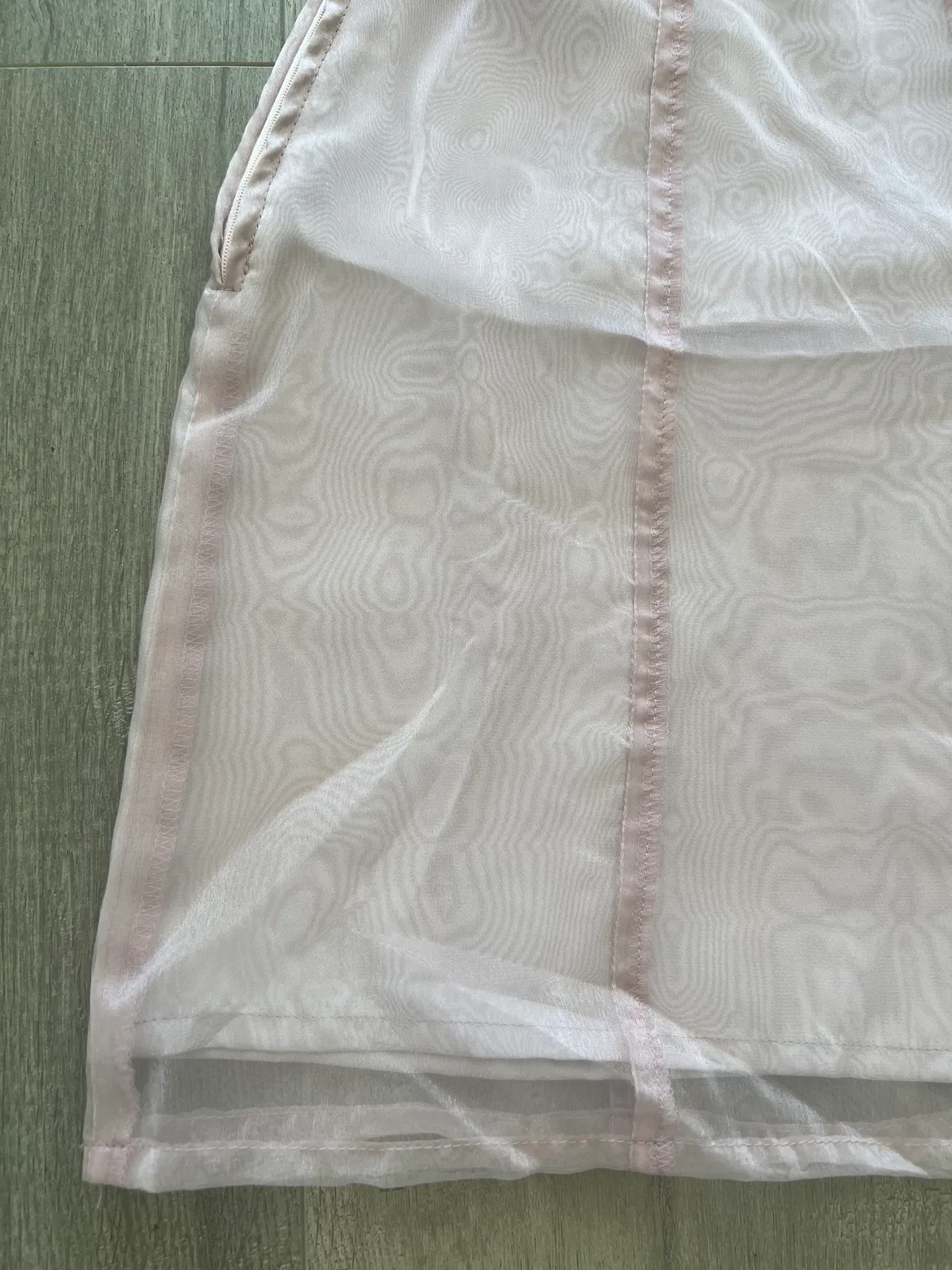 Pink Satin Mini Skirt by Benetton XS / S image indicator(2)