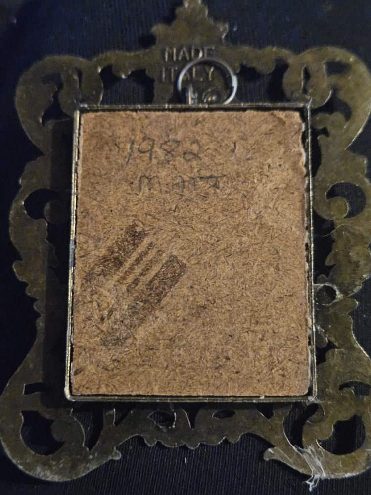 Vintage Ornate Framed Miniature - photo 3