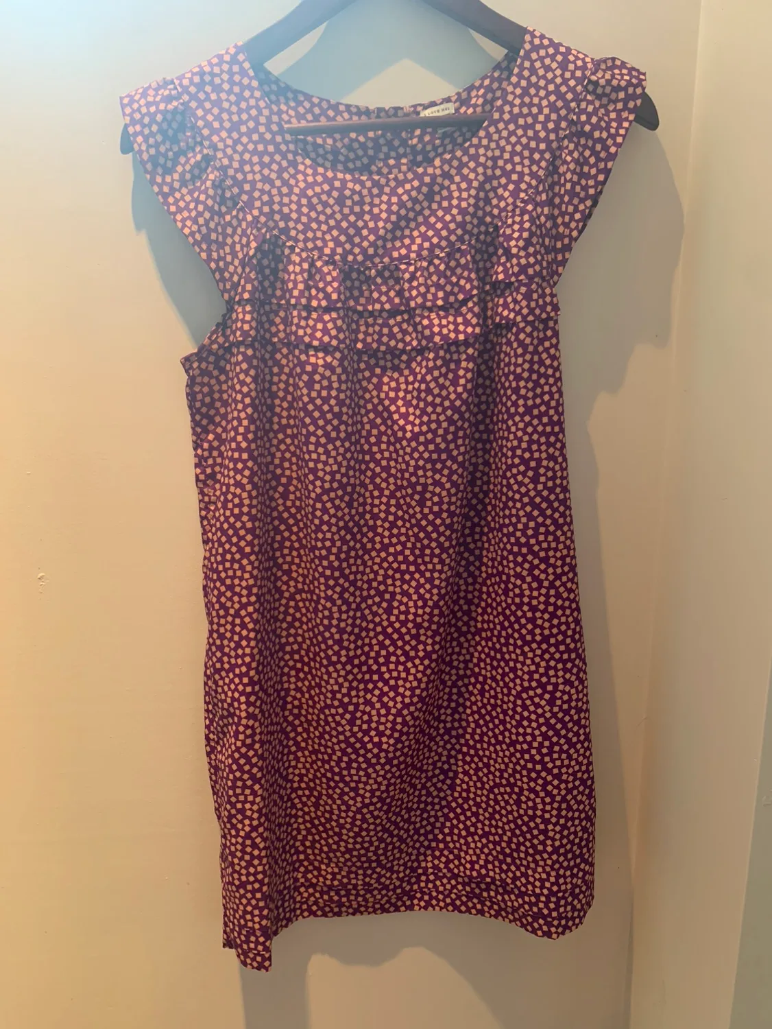 Purple and White Dress thumbnail
