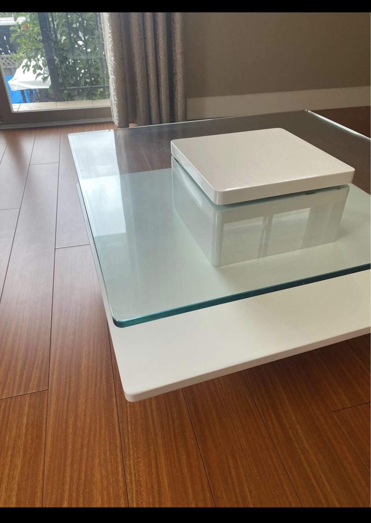 Glass Top Coffee Table - photo 3