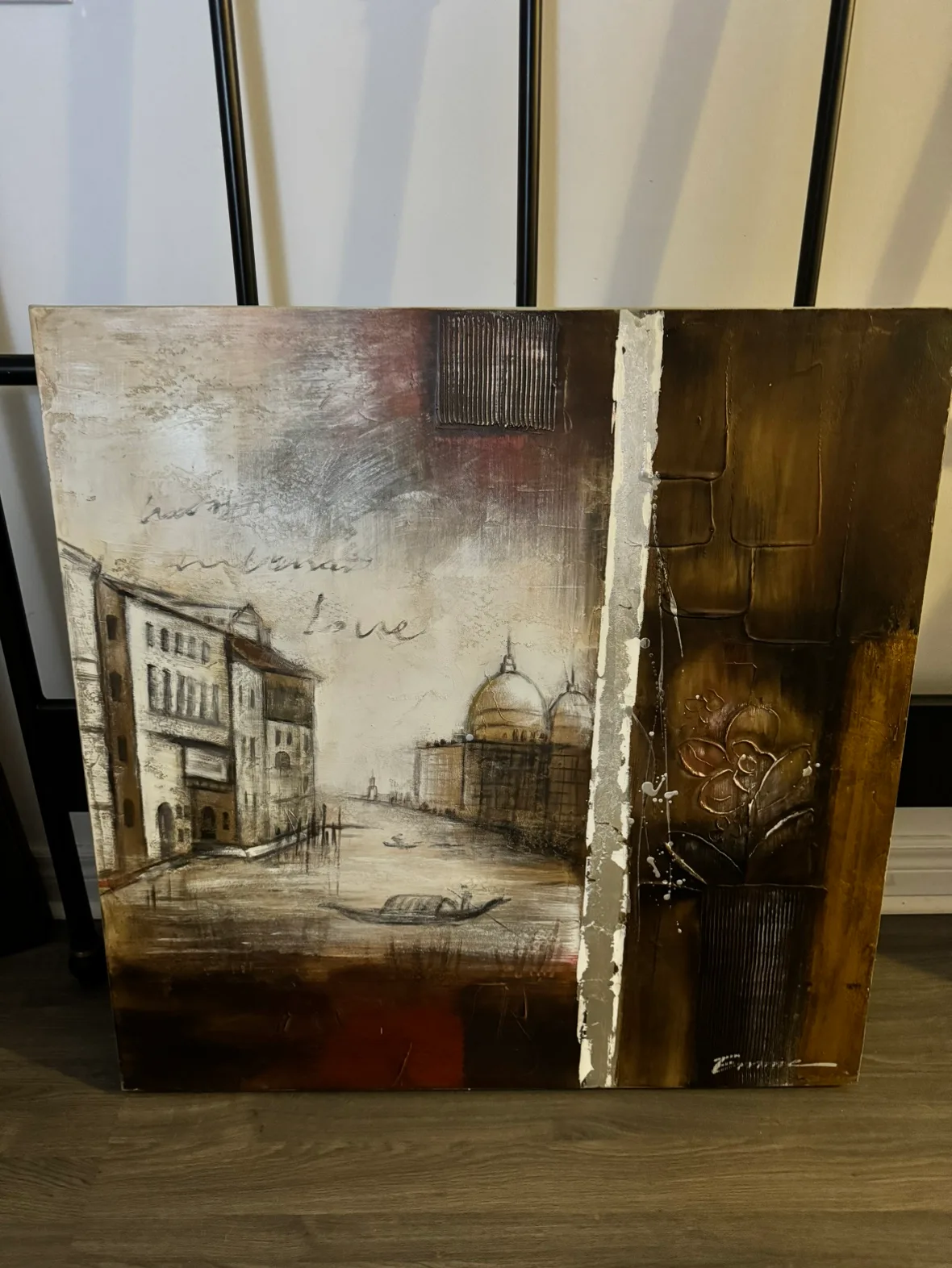 Venice Bridge Canvas Art thumbnail