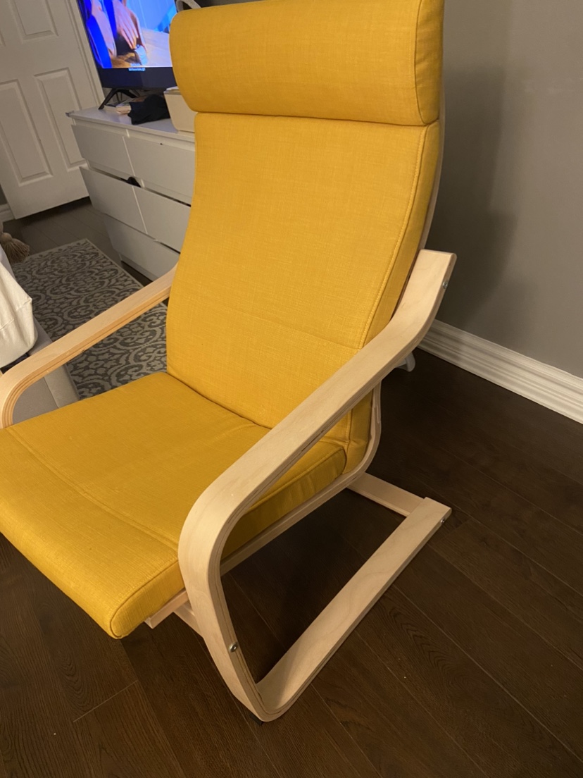 Ikea - Comfy Yellow lounge  chair - photo 3