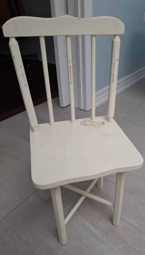 Children's Wooden Chair thumbnail