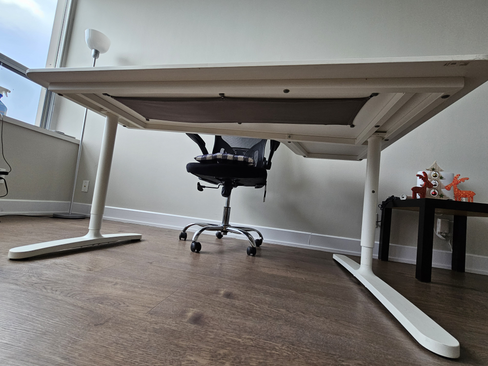 White Corner Desk - photo 3