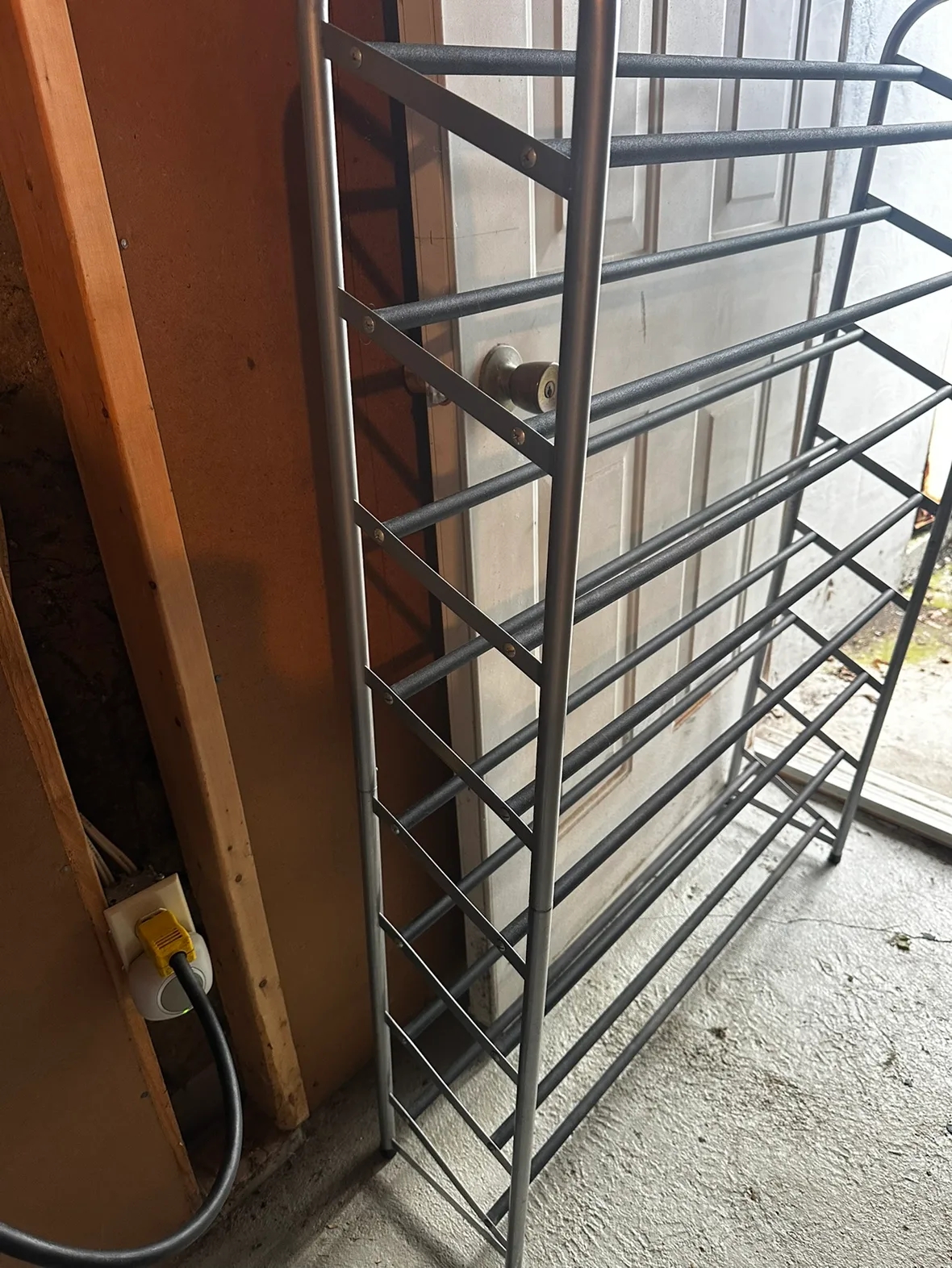 8 tier metal Shoe rack image indicator(2)