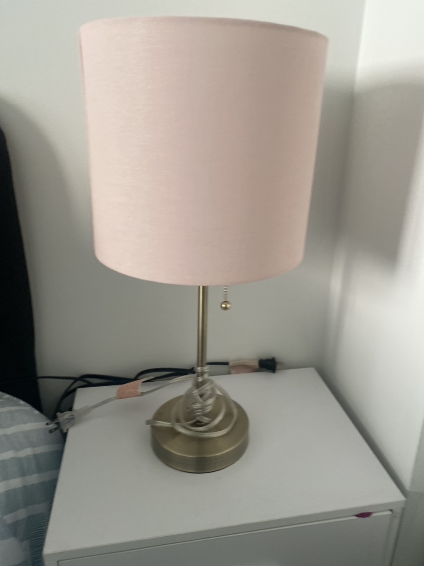 Pink lamp