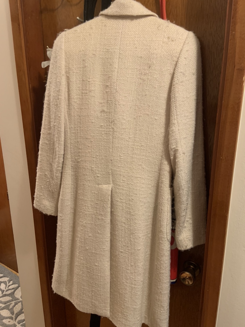 Women's Long cream Coat - photo 2