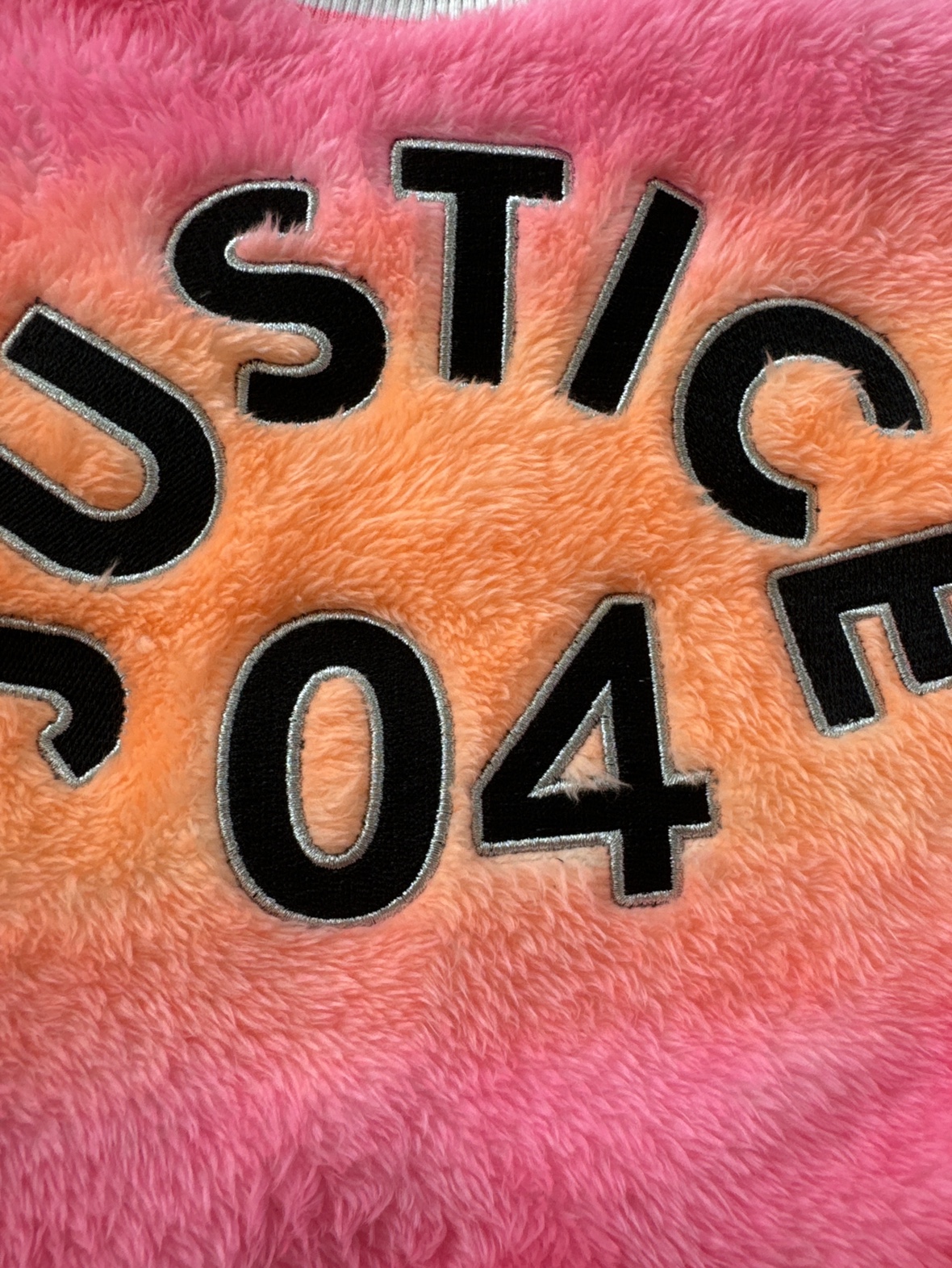 Justice Pink Tie-Dye Sweatshirt - photo 2