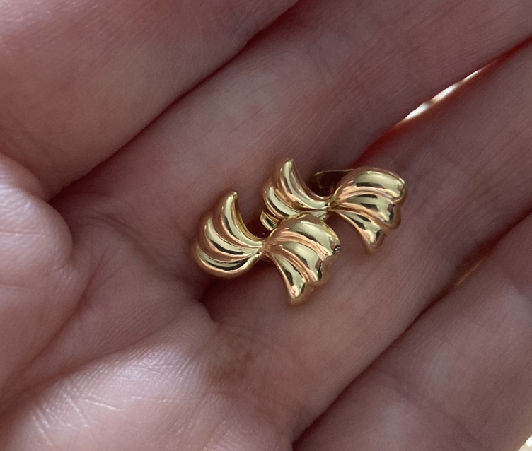 Vintage Heirloom 18k Italian Gold Earrings - photo 3