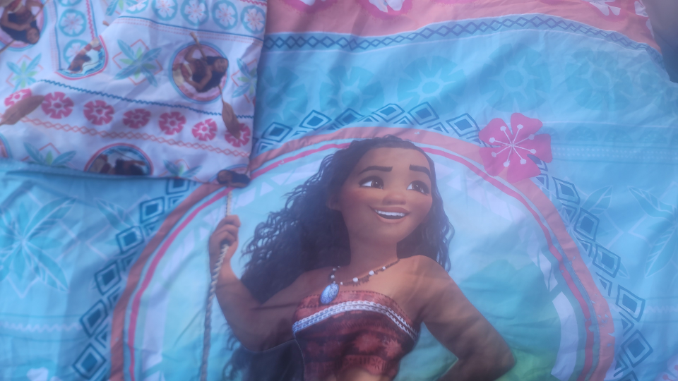 Moana toddler comforter set
