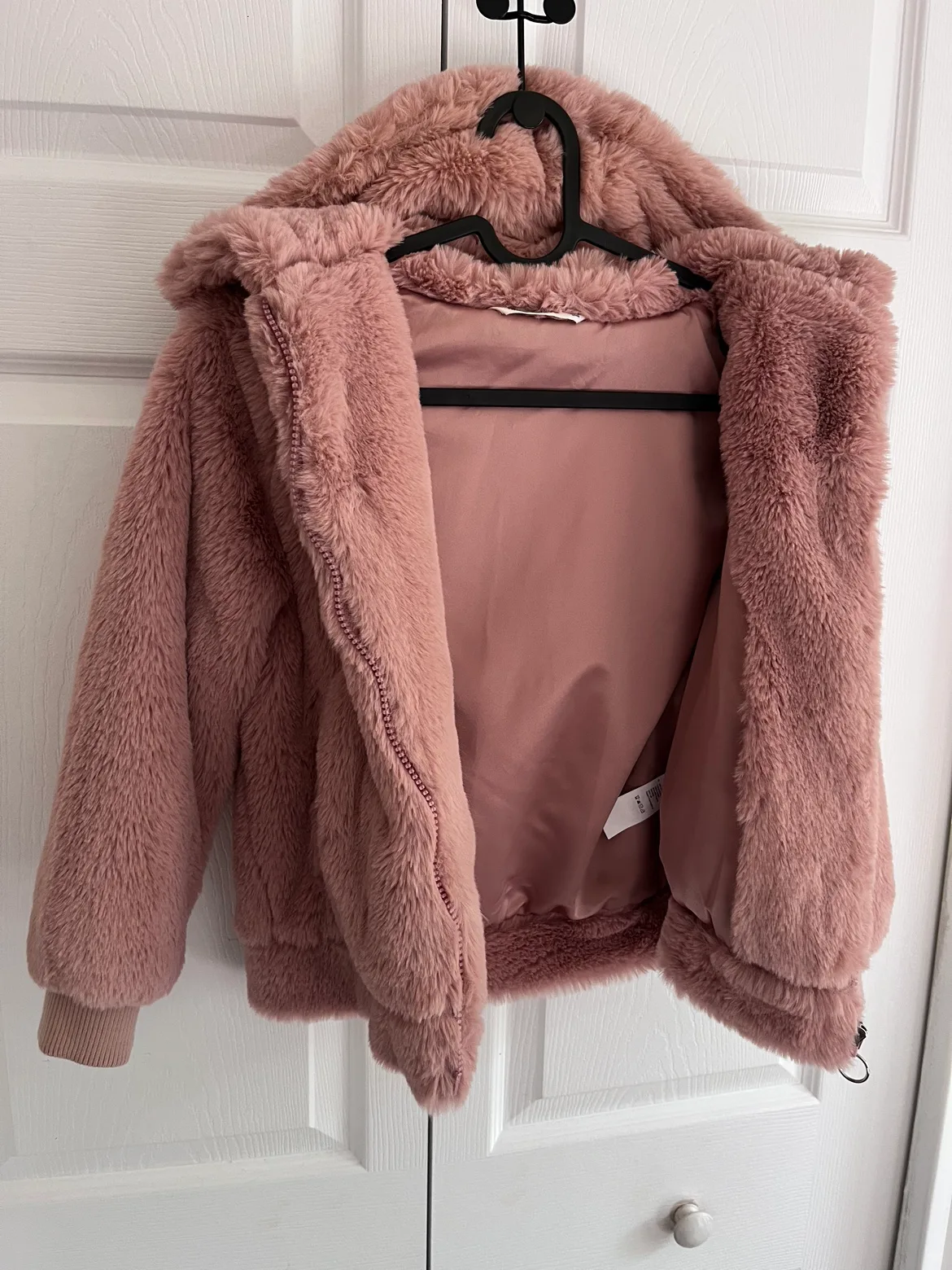 Pink Faux Fur Jacket image indicator(3)