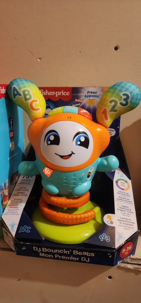 Fisher-Price DJ Bouncin' Beats Toy thumbnail