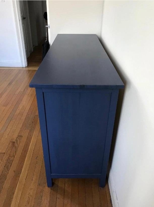 Blue Ikea Hemnes Dresser with Eight Drawers | Karrot Blue Ikea Hemnes Dresser with Eight Drawers | Karrot