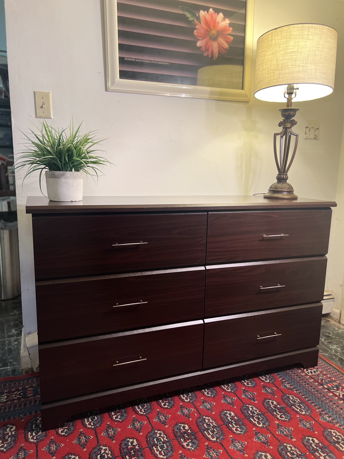 6 Drawers Dresser - Delivery Extra