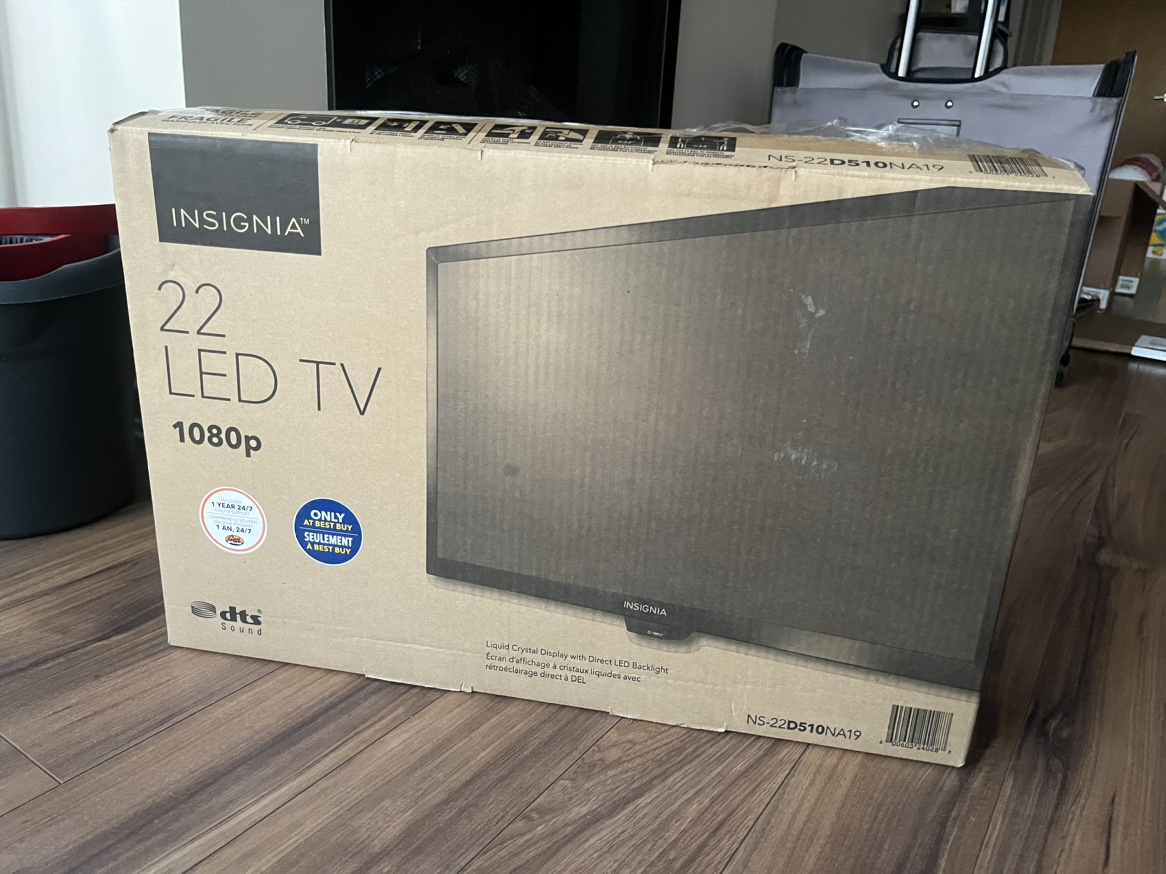 22” Insignia TV