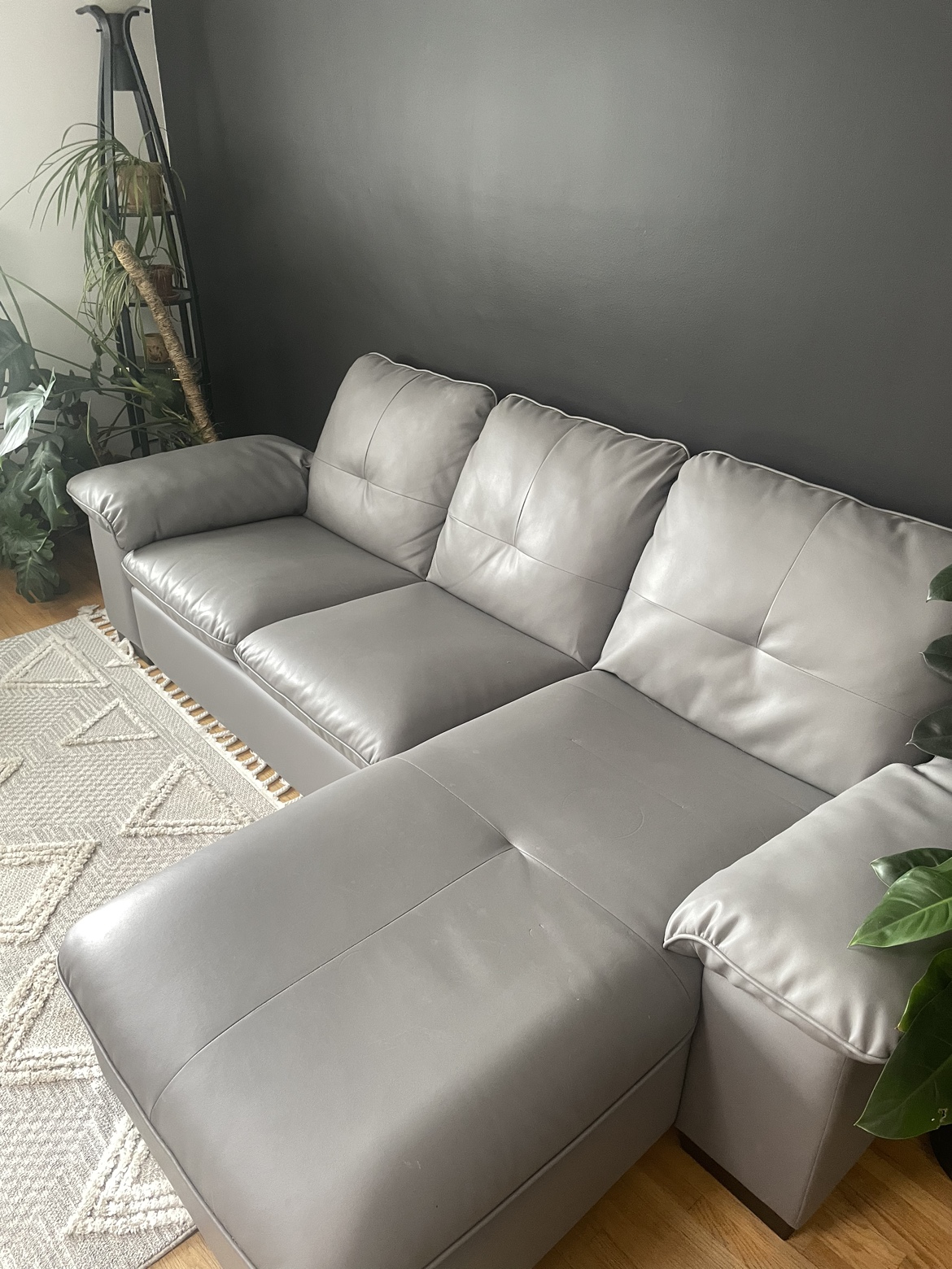 Grey Sectional Sofa - photo 2