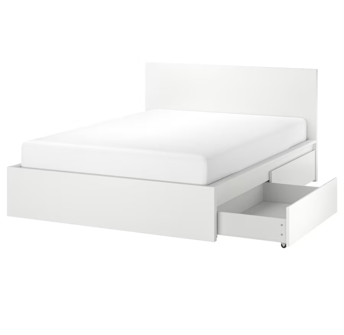 Queen Size Bed Frame with Storage Drawers