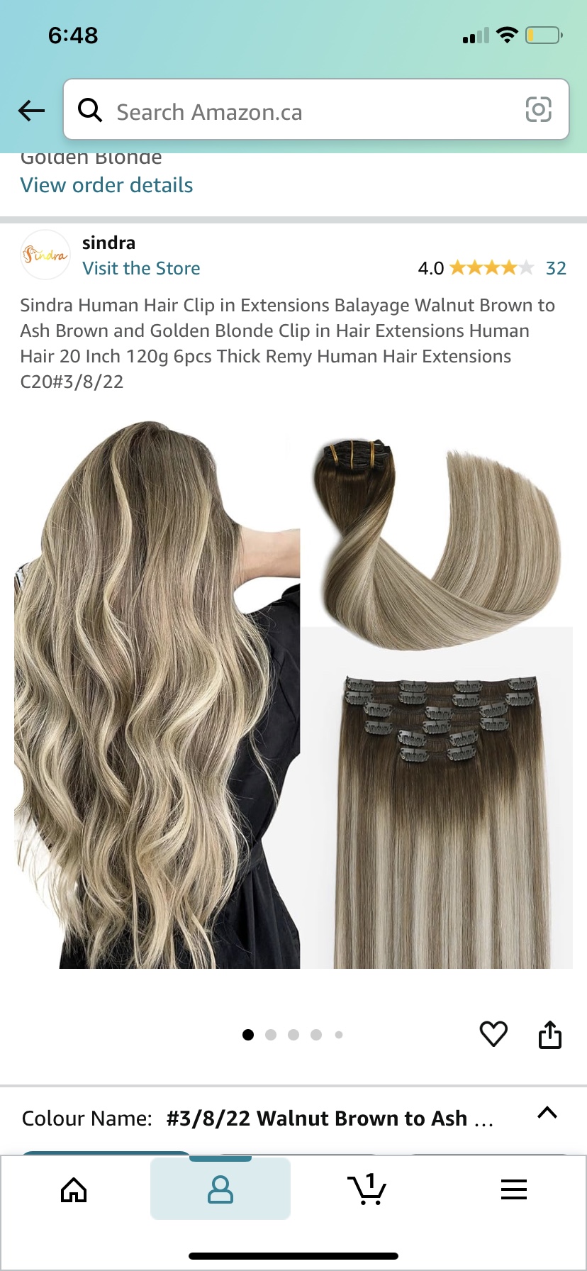 Human Hair Clip in Extensions (20 inches)