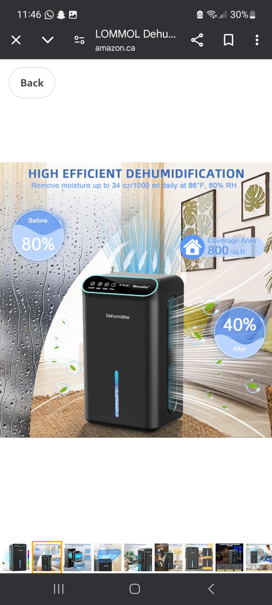 BRAND NEW DEHUMIDIFIER FOR SALE 40% OFF