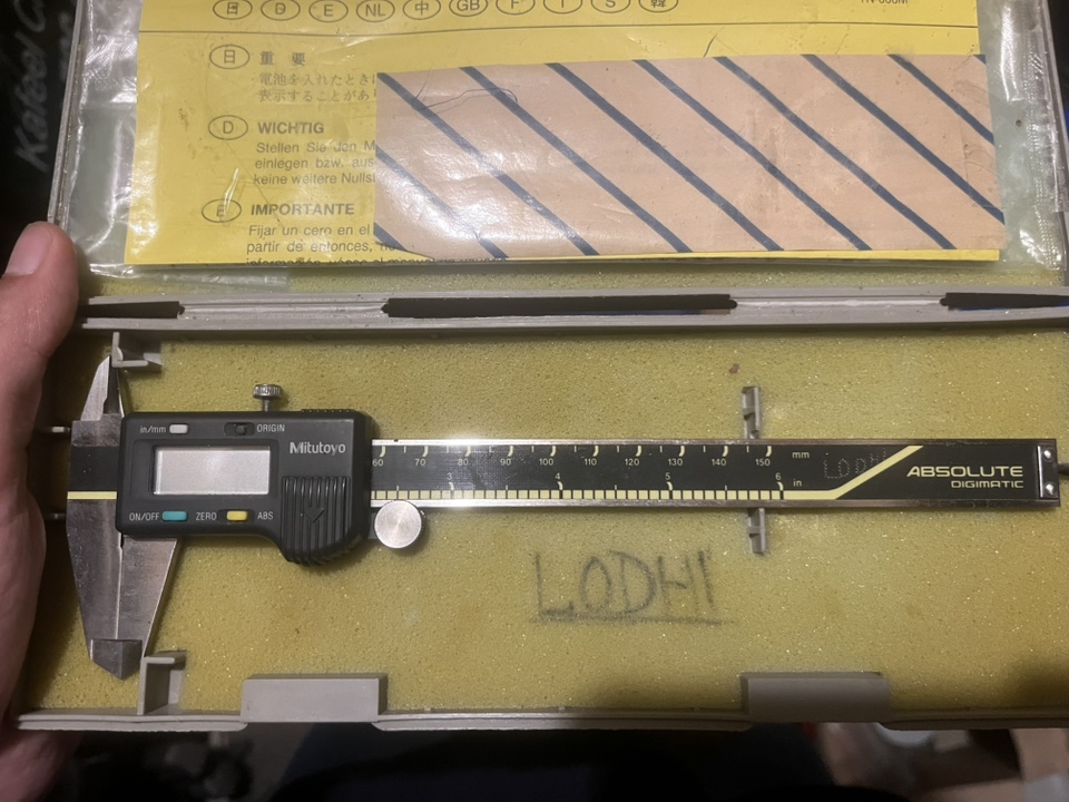 Mitutoyo Absolute Digimatic Calipers