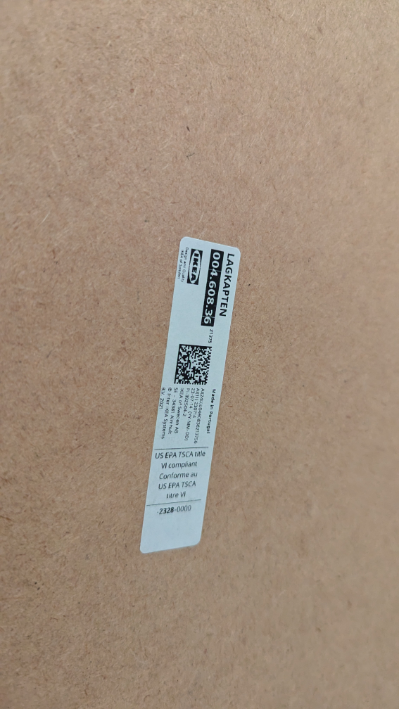 White Desktop/Countertop, 6.5 Feet, Ikea LAGKAPTEN - photo 4