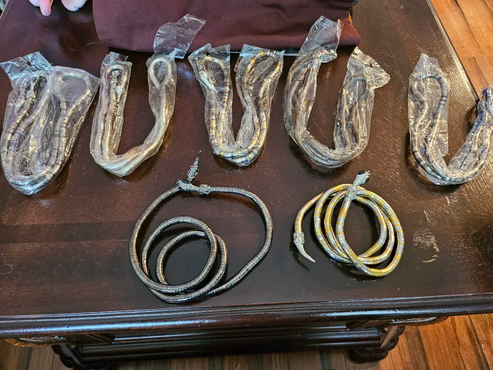 Snake Accent Bracelet/ Necklace or arm image indicator(6)