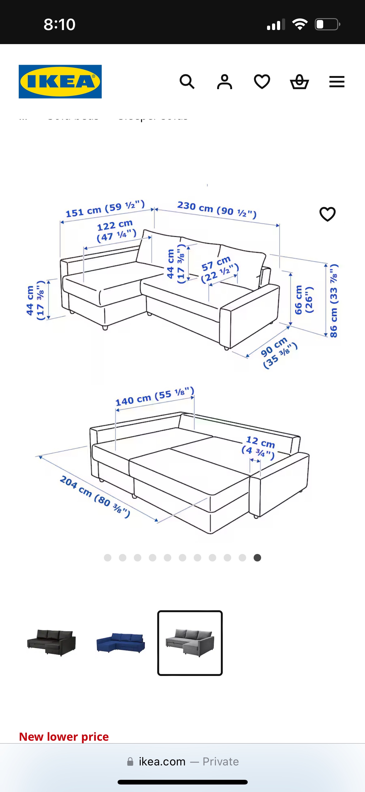 IKEA Friheten Sofa bed - photo 3