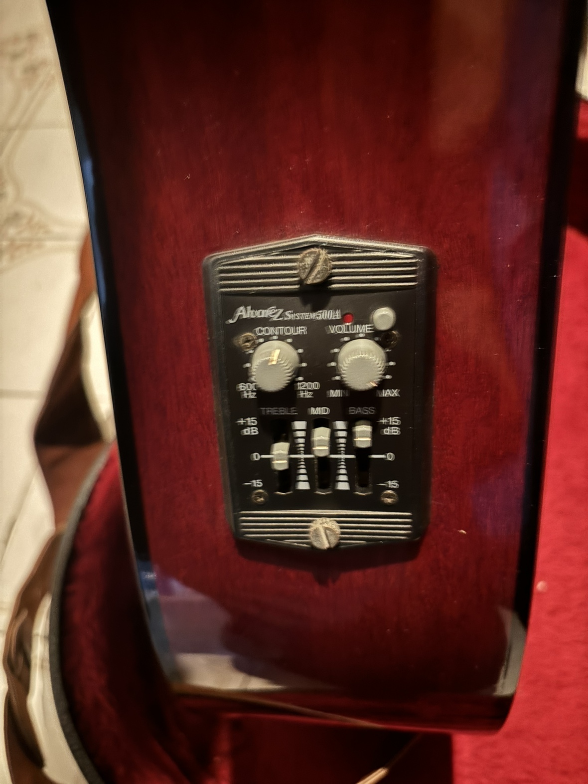 Alvarez AC75CE Acoustic Electric Guitar - photo 2