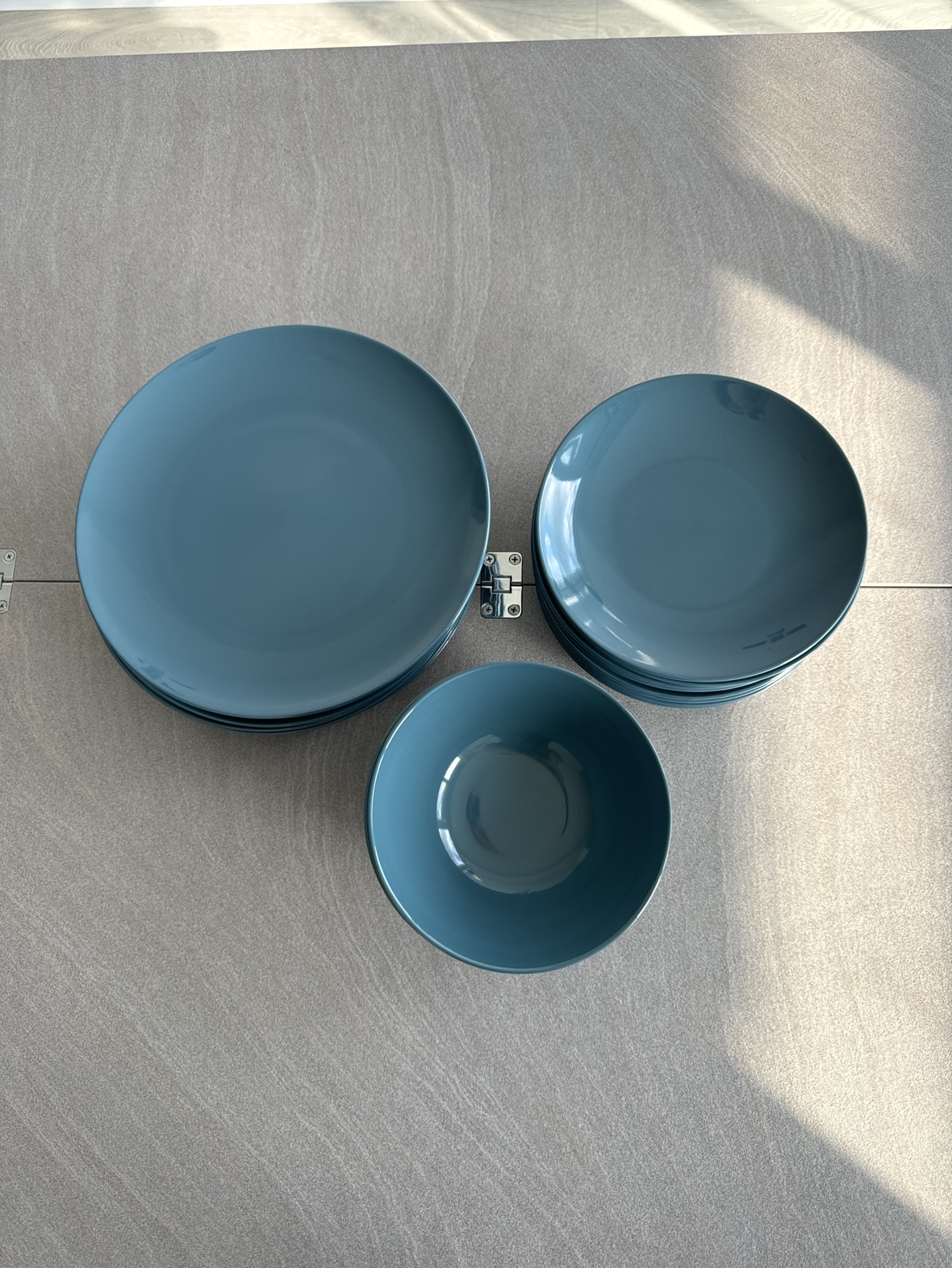 FÄRGKLAR 24-piece Dinnerware Set Turquoise - photo 2