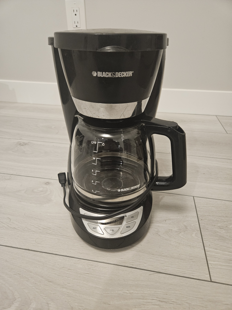 Black & Decker Coffee Maker #freecycle