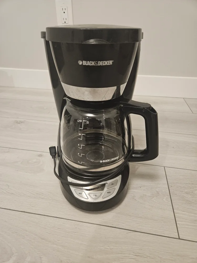 Black & Decker Coffee Maker #freecycle thumbnail