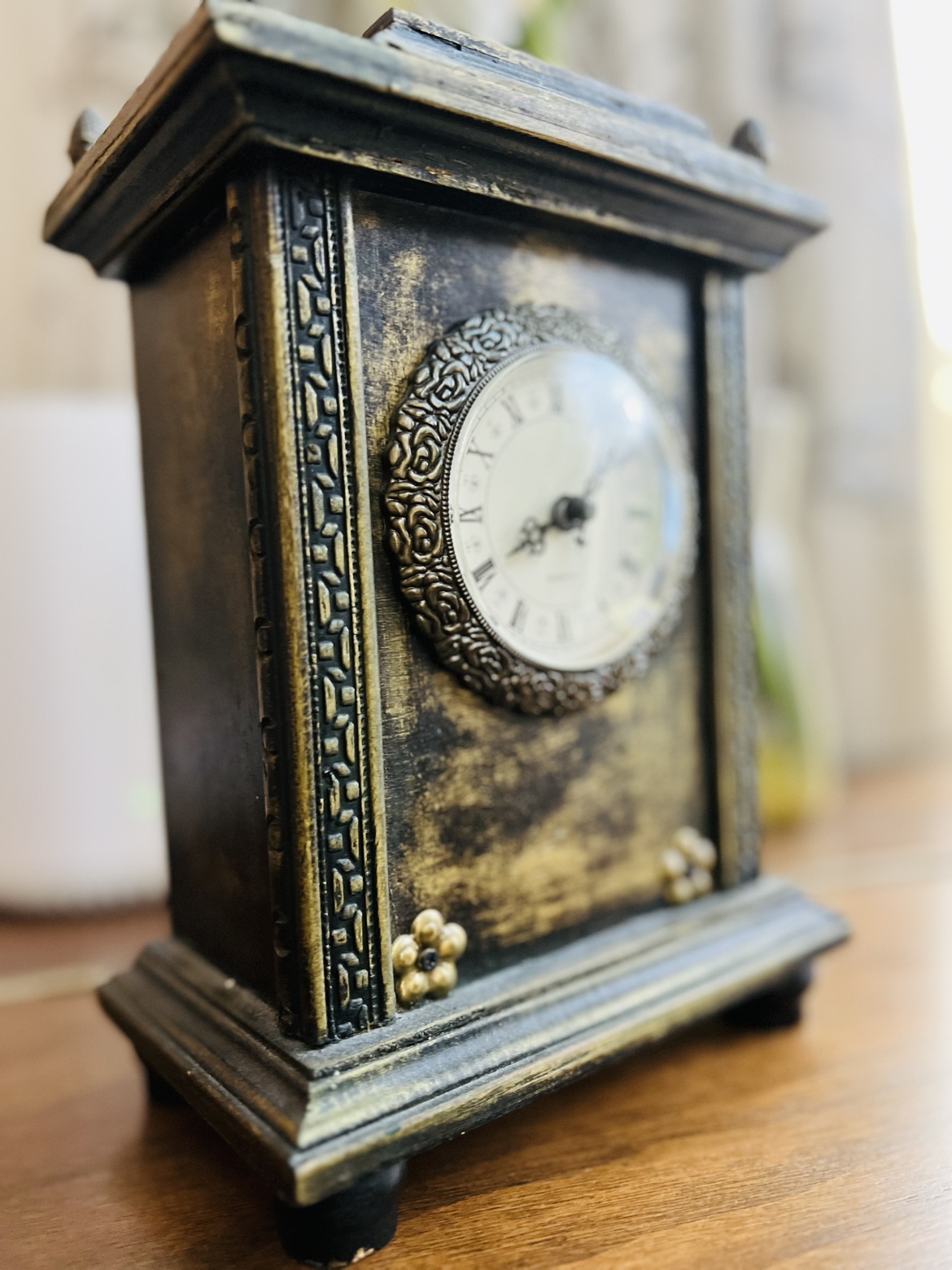 Vintage Wooden Clock - photo 2