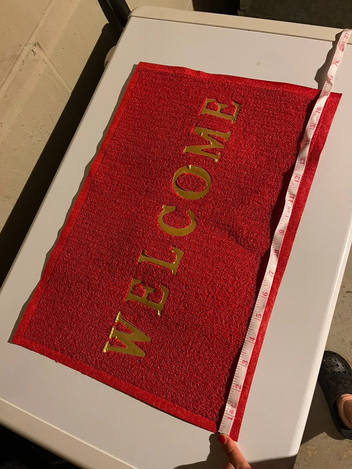 🌱 5 Red Welcome Mats image indicator(3)