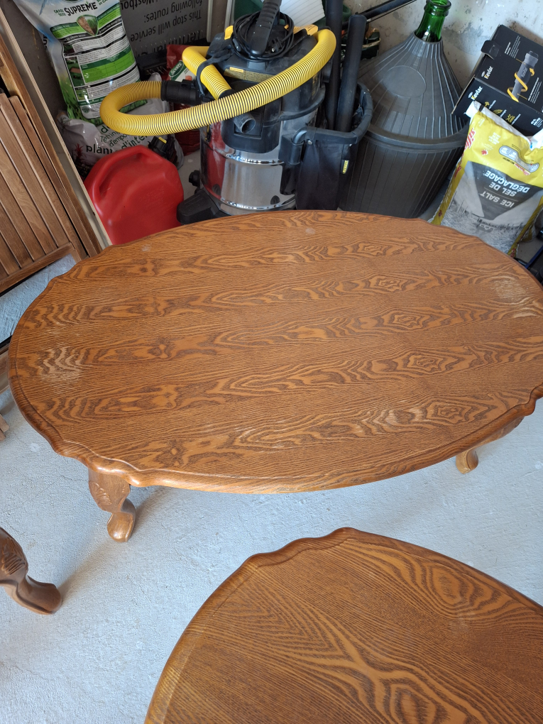 Oval Coffee Table Ser of 3 - photo 3