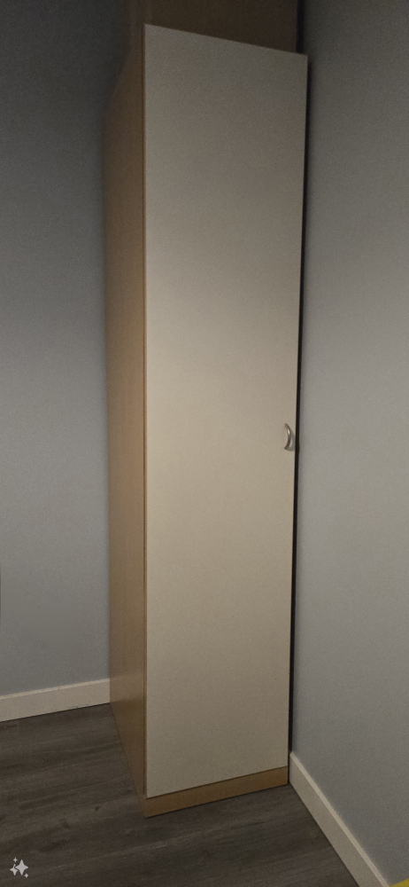 Tall bookcase with door - photo 2
