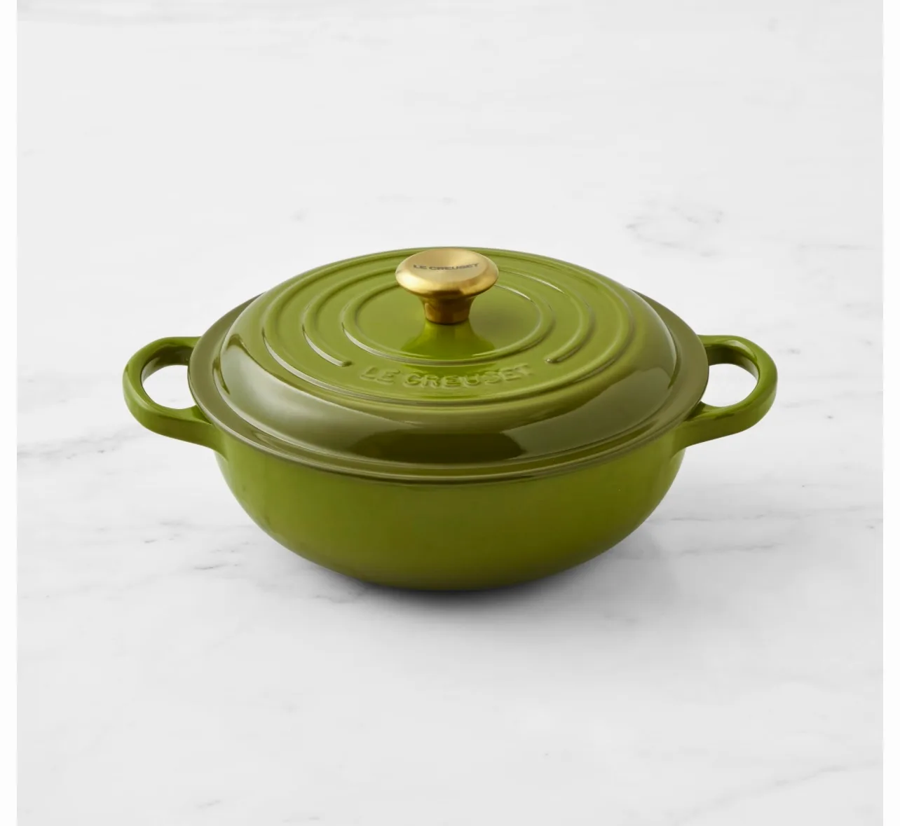 New Le Creuset cast iron 3.5 Round pot. thumbnail