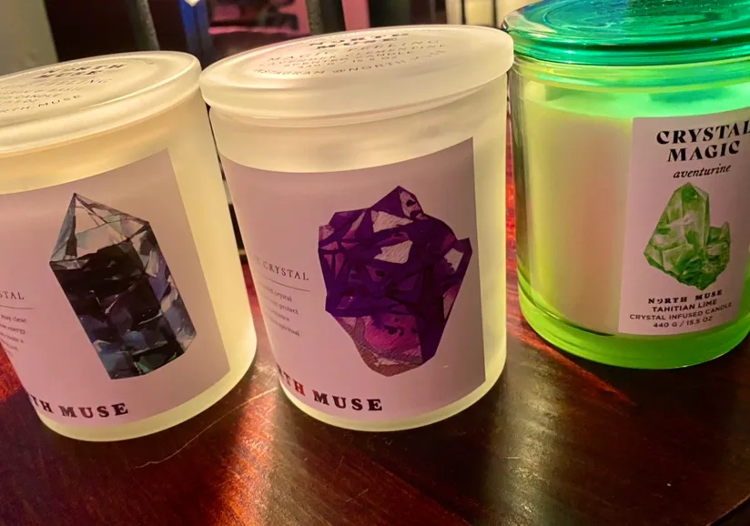 North Muse Crystal Scented Candles image indicator(2)