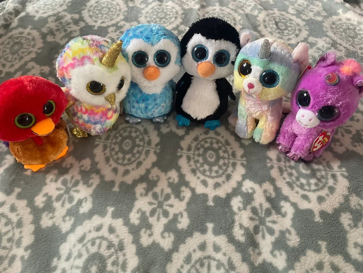 6 Ty Beanie Boos! 🧡 thumbnail