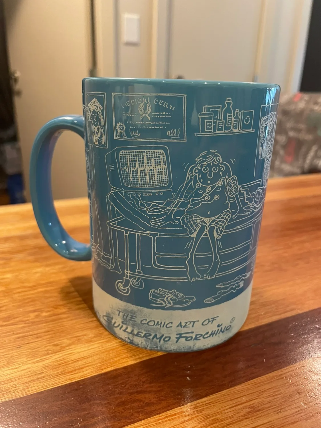 The Comic Art Of Guillermo Forchino The Doctor Surgeon Mug image indicator(3)