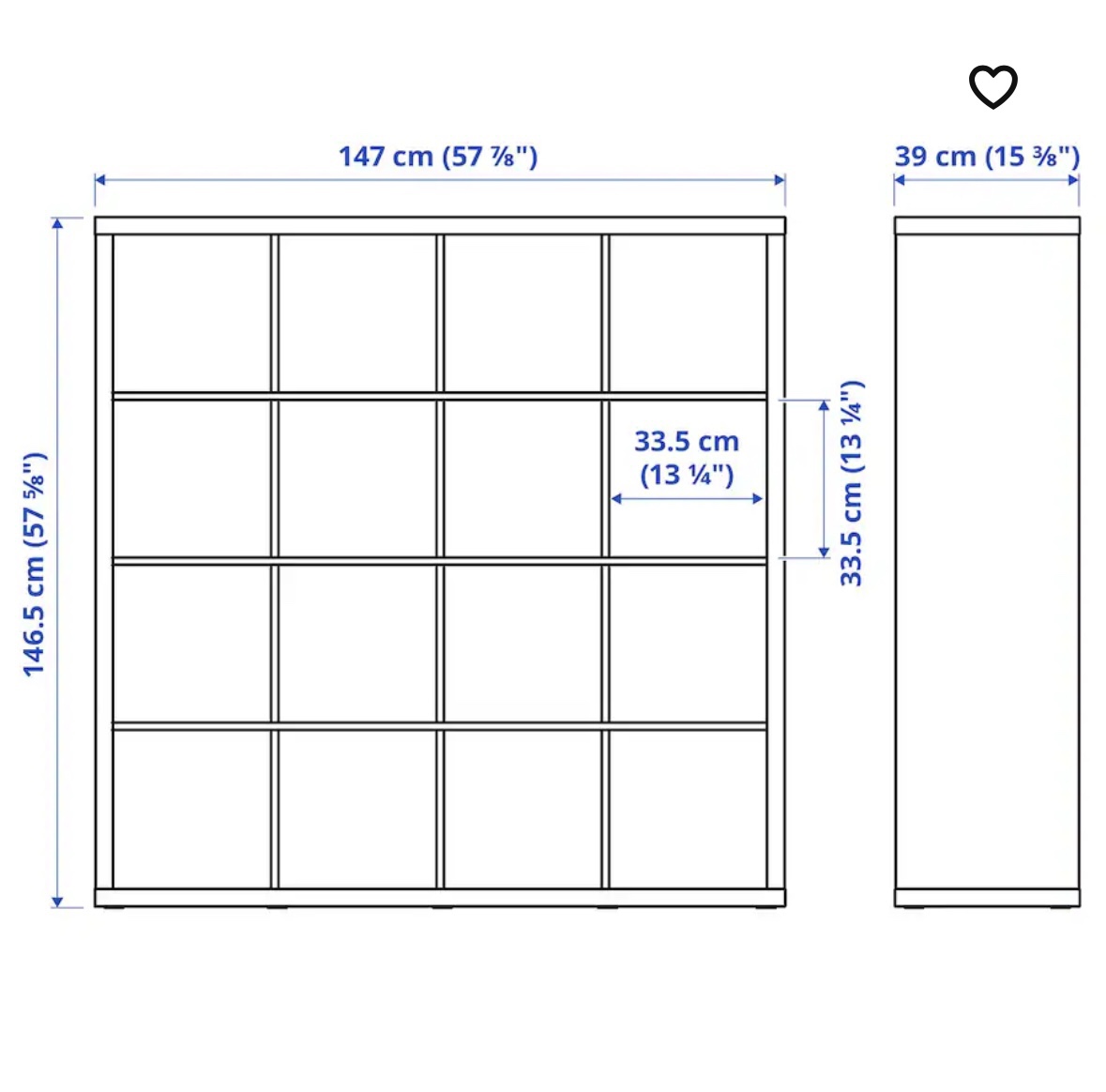 KALLAX Shelving Unit(disassembled and comes with manual) - photo 4
