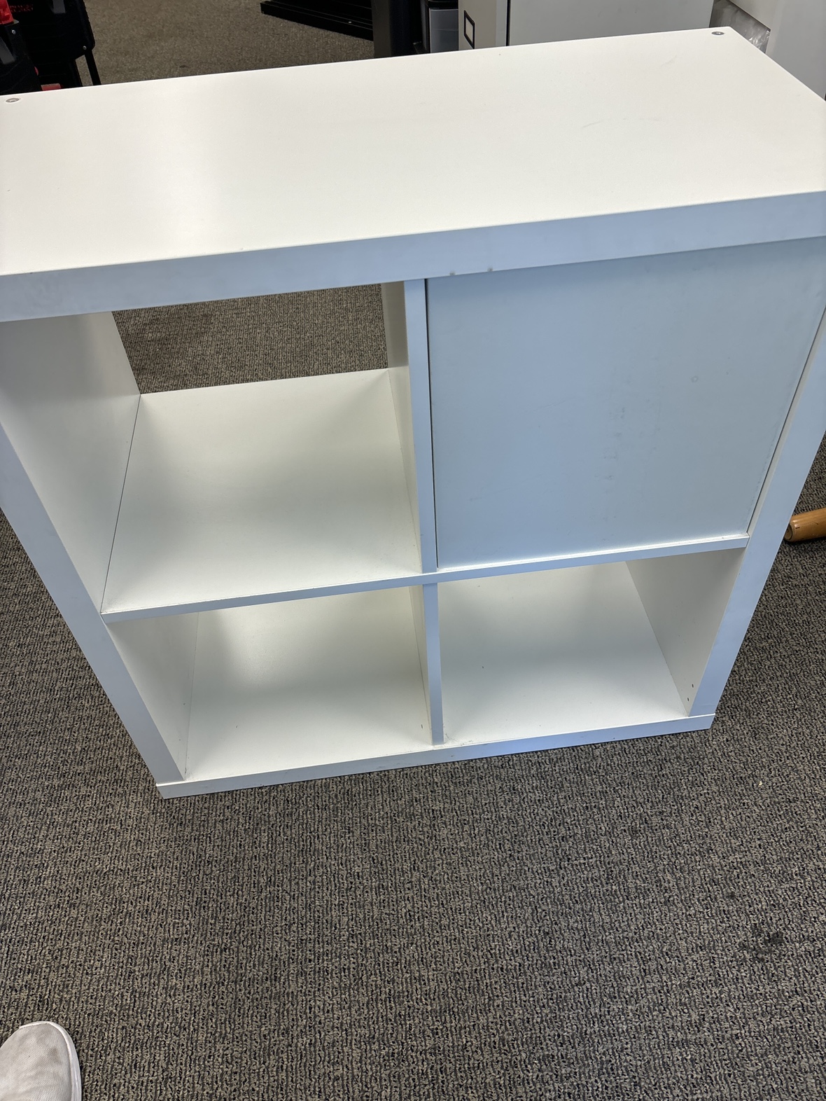 White Cube Shelving Unit - photo 2