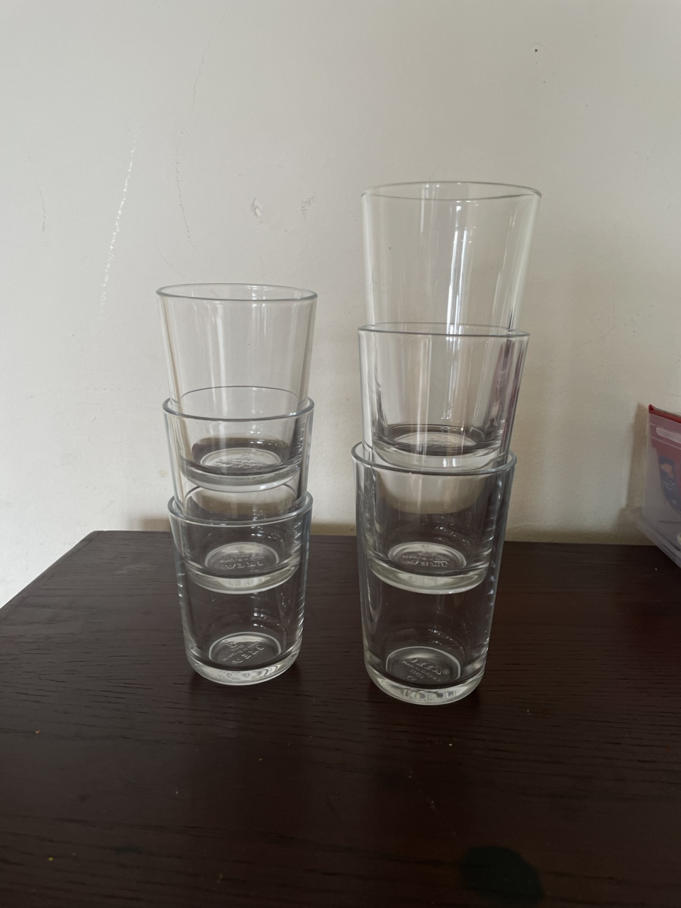 IKEA Set of 6 Glasses