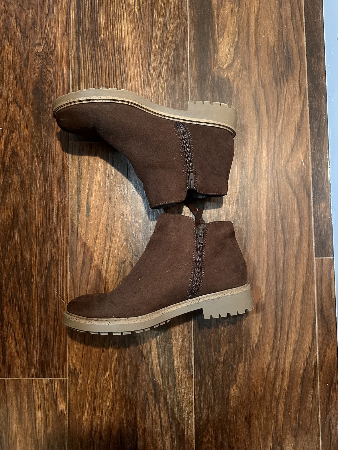 ESPRIT Brown Suede Ankle Boots - photo 3