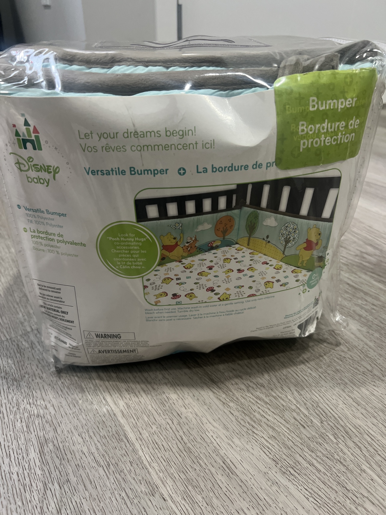 Disney Baby Winnie the Pooh Crib Bumper