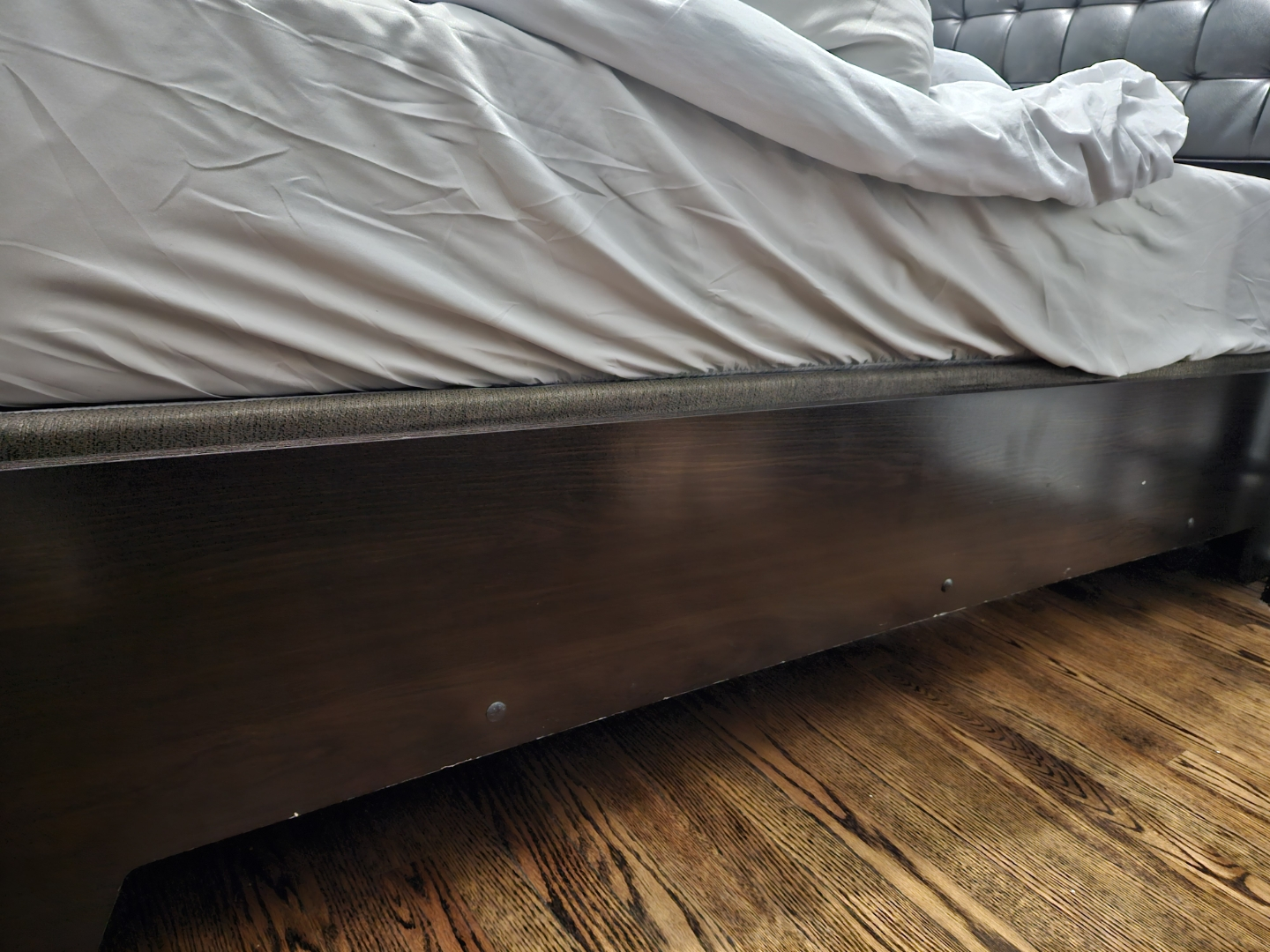 Queen headboard w/bed frame - photo 2